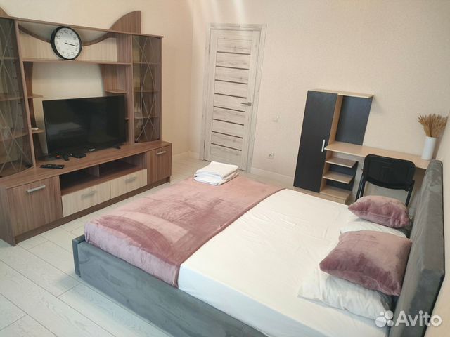 

1-к. квартира, 43 м², 2 кровати