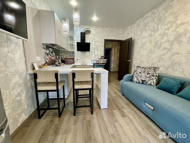 

1-к. квартира, 40 м², 2 кровати