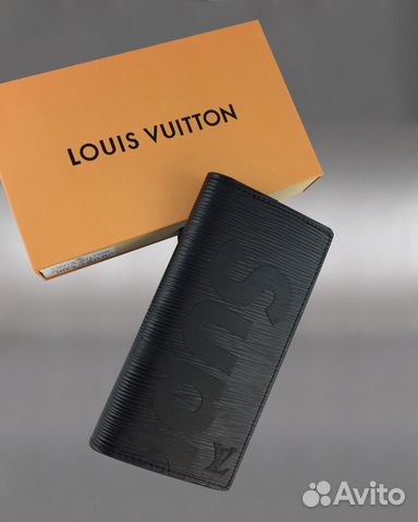 Кошелек купюрница Louis Vuitton Supreme арт.1703-2