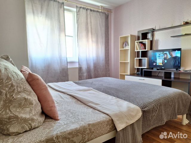 

1-к. квартира, 38 м², 2 кровати