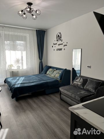 

Квартира-студия, 24,5 м², 2 кровати