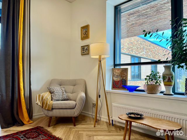 

1-к. квартира, 45 м², 2 кровати