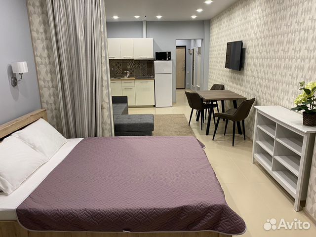 

Квартира-студия, 37 м², 2 кровати