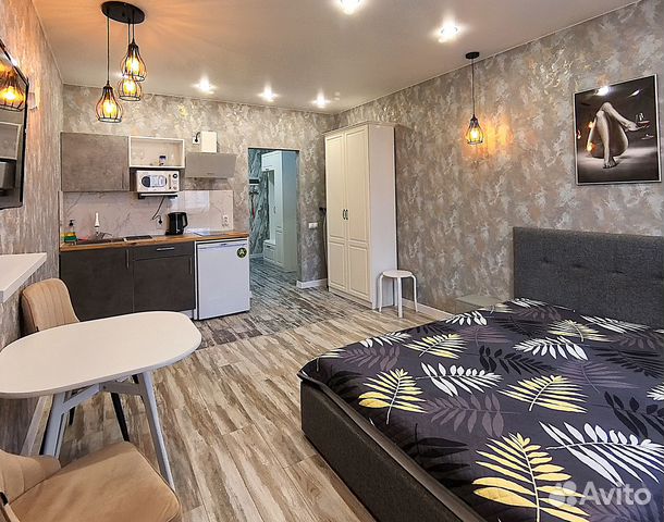

Квартира-студия, 30 м², 1 кровать