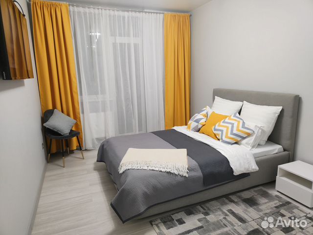 

1-к. квартира, 40 м², 1 кровать