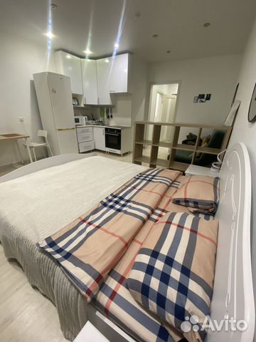 

Квартира-студия, 30 м², 1 кровать