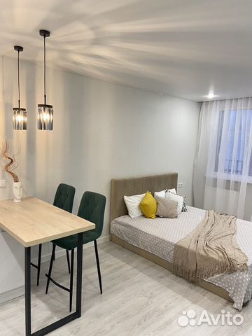 

Квартира-студия, 27 м², 1 кровать