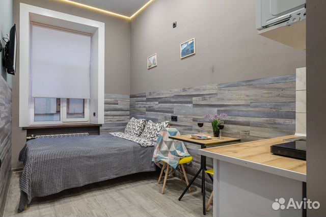 

Квартира-студия в апарт-отеле, 15 м², 1 кровать