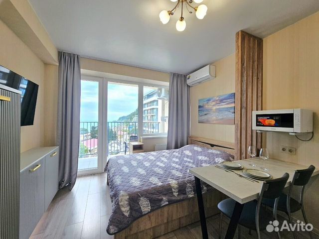 

Квартира-студия, 24 м², 1 кровать