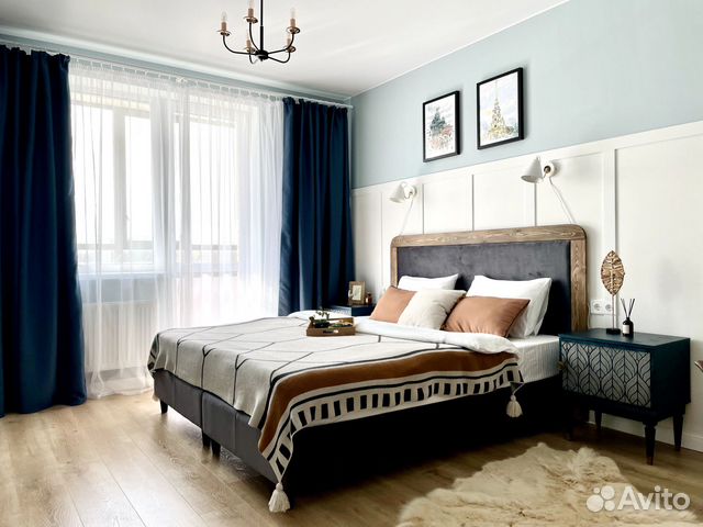

1-к. квартира, 36 м², 2 кровати
