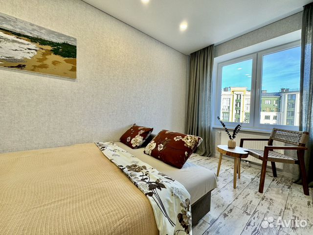 

1-к. квартира, 40 м², 2 кровати