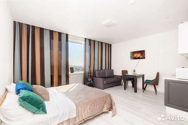 

Квартира-студия, 27 м², 1 кровать