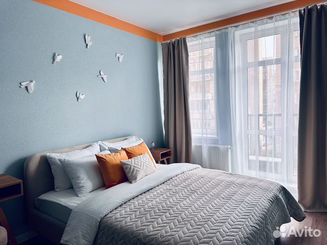 

1-к. квартира, 42 м², 3 кровати