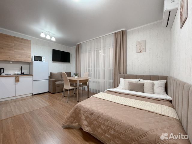 

Квартира-студия, 26 м², 2 кровати