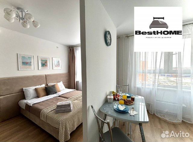 

1-к. квартира, 35 м², 3 кровати
