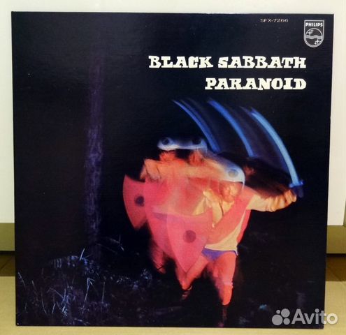 Black Sabbath Paranoid japan 1st Press NM rare Black Sabbath Paranoid japan 1st Press NM rare