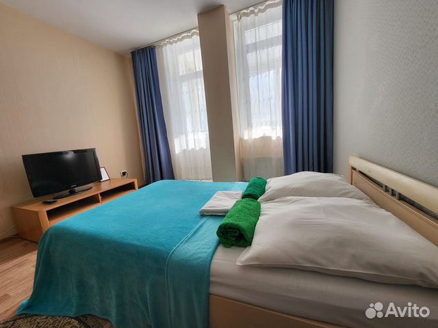 

1-к. квартира, 45 м², 2 кровати