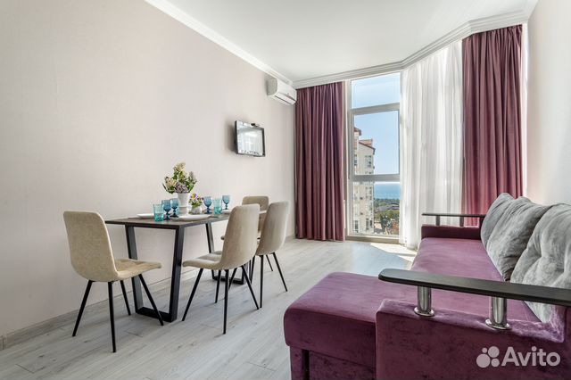 

1-к. квартира, 61 м², 3 кровати