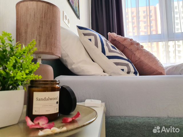 

Квартира-студия, 28 м², 2 кровати