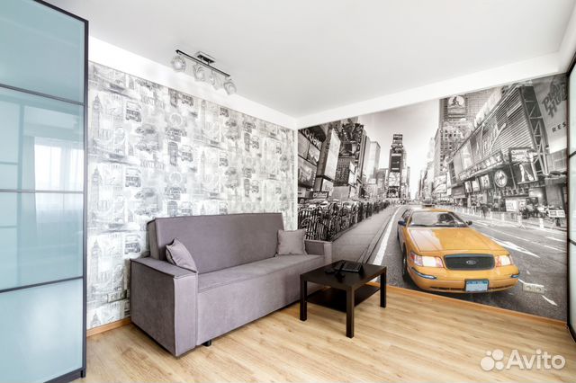 

1-к. квартира, 45 м², 2 кровати