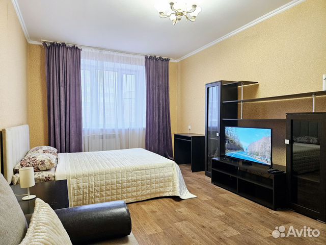 

1-к. квартира, 45 м², 2 кровати