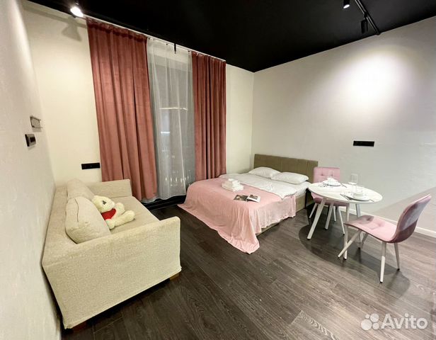 

Квартира-студия, 28 м², 1 кровать