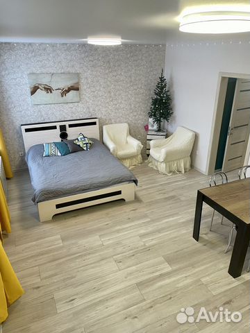 

Квартира-студия, 35,5 м², 2 кровати