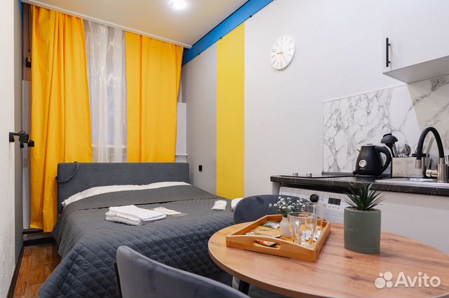 

Квартира-студия, 14 м², 1 кровать