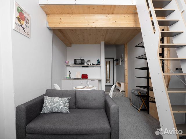 

Квартира-студия, 25 м², 2 кровати