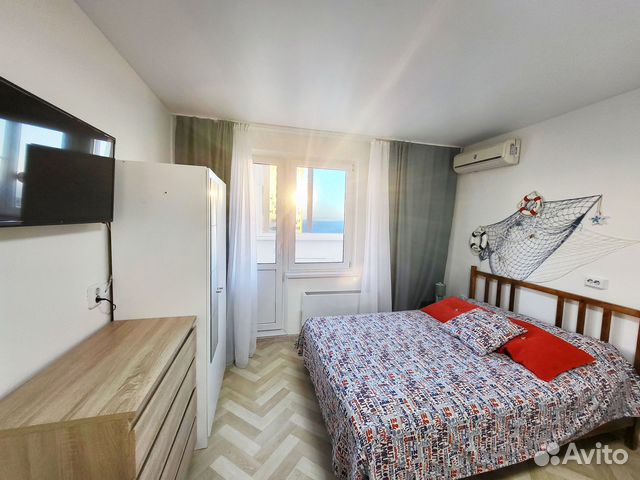 

Квартира-студия, 23 м², 2 кровати