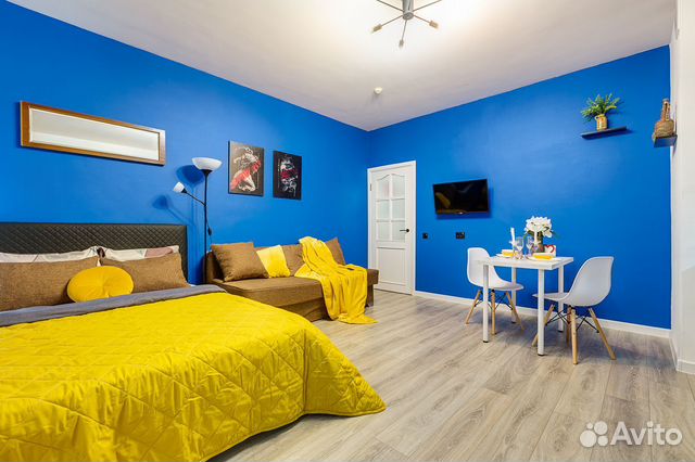 

Квартира-студия, 32 м², 2 кровати