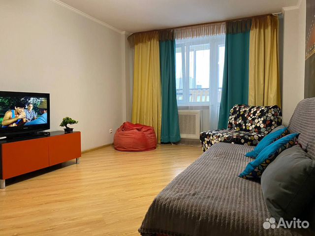 

1-к. квартира, 44 м², 3 кровати