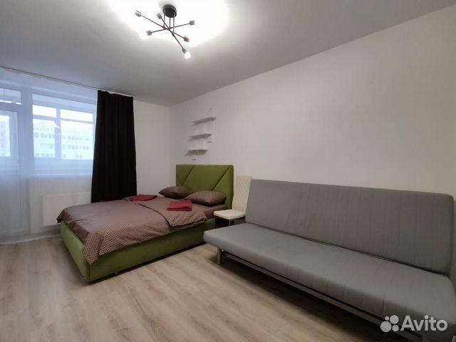 

Квартира-студия, 35 м², 2 кровати