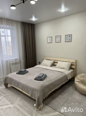 

1-к. квартира, 38 м², 2 кровати