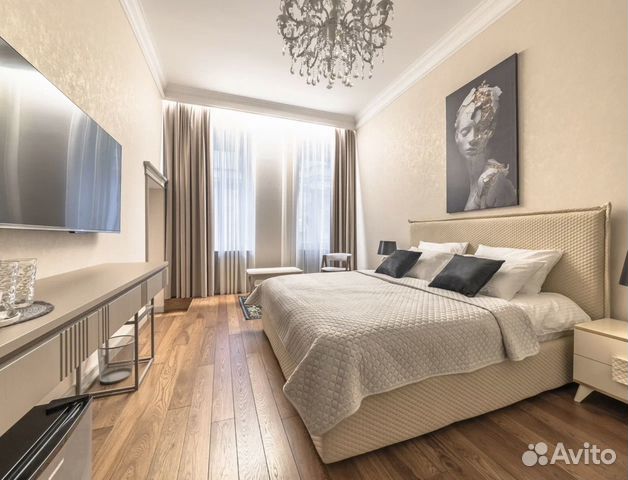 

1-к. квартира, 34 м², 2 кровати
