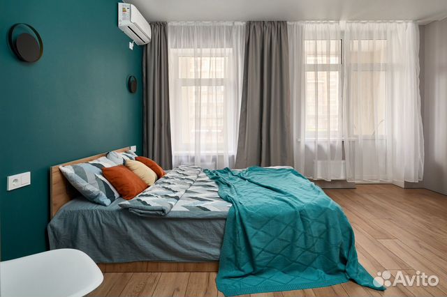 

Квартира-студия, 27 м², 1 кровать