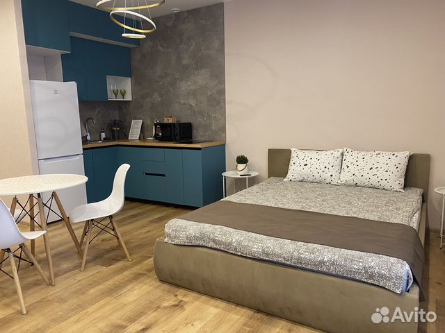 

Квартира-студия, 41 м², 2 кровати