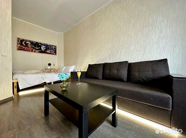 

1-к. квартира, 42 м², 2 кровати