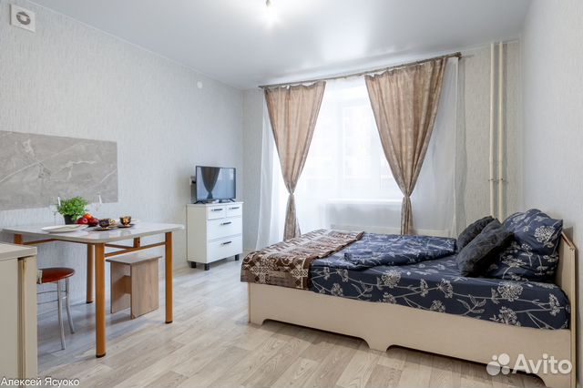 

Квартира-студия, 26 м², 1 кровать
