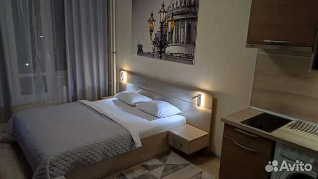 

Квартира-студия, 25 м², 1 кровать