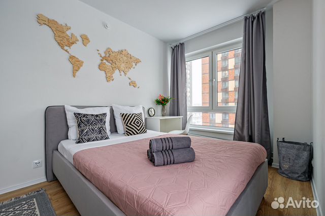 

2-к. квартира, 50 м², 3 кровати