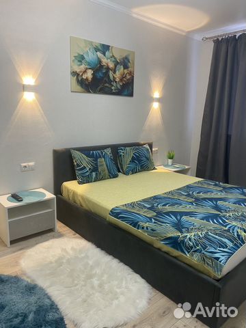 

1-к. квартира, 52 м², 1 кровать