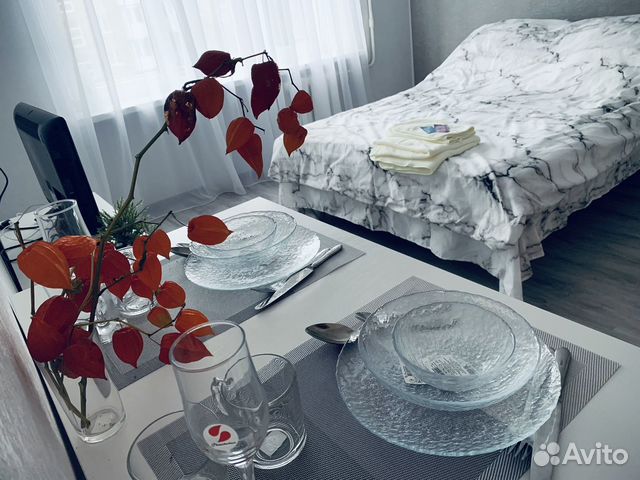 

1-к. квартира, 20 м², 2 кровати