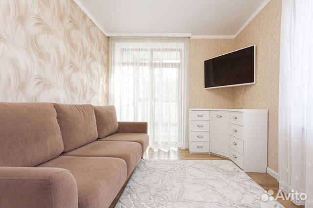 

1-к. квартира, 44 м², 3 кровати