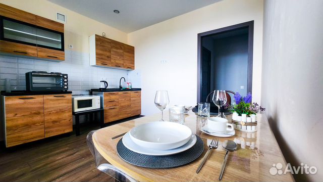 

1-к. квартира, 55 м², 2 кровати