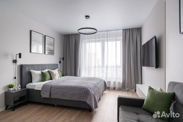 

Квартира-студия, 25 м², 2 кровати