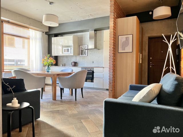 

1-к. квартира, 61 м², 2 кровати