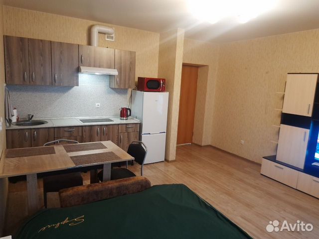 

Квартира-студия, 27 м², 1 кровать