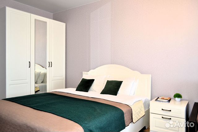 

1-к. квартира, 43 м², 2 кровати