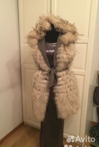 Жилет меховой Yves Solomon